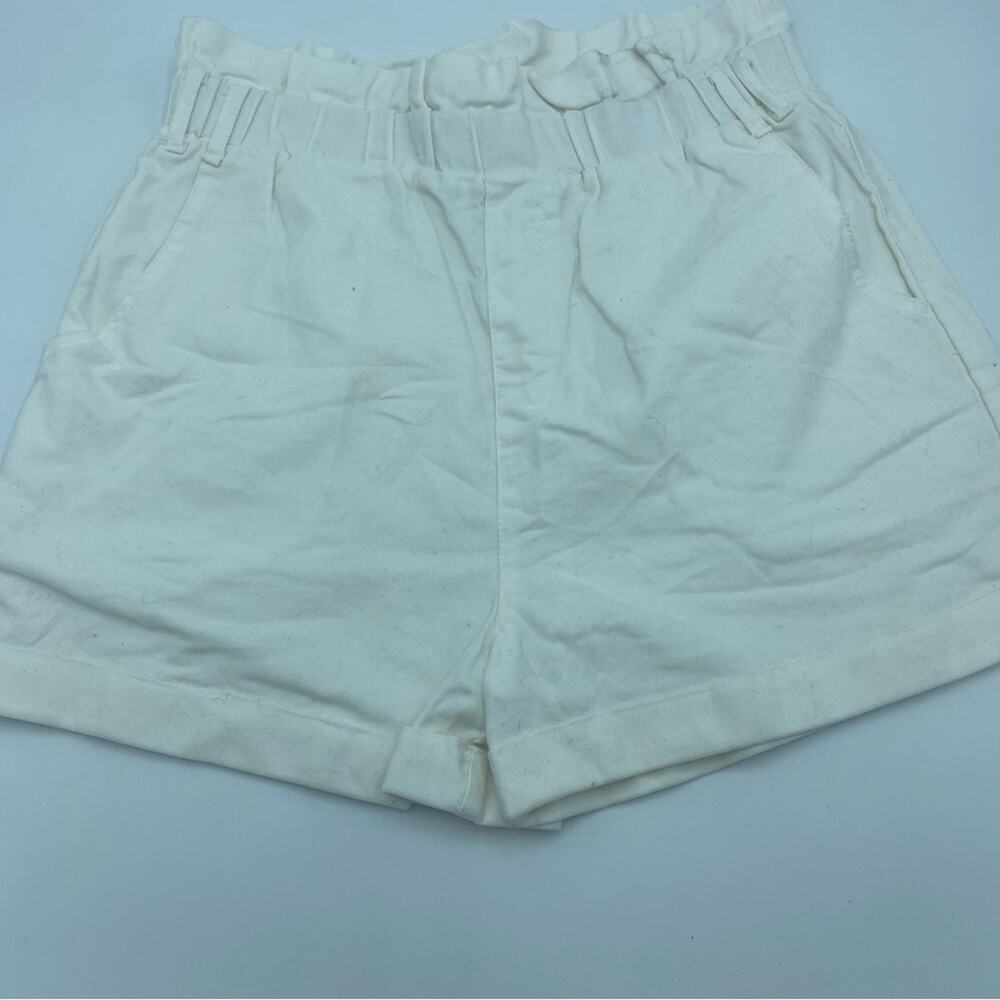 C’EST‎ TOI Vintage High Rise White Shorts- Medium